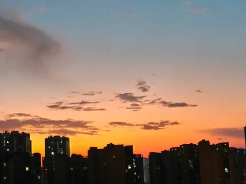 晚霞