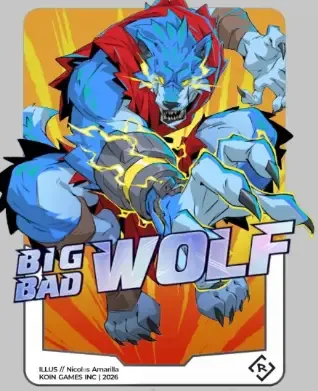 LEGENDARY CARD BIG BAD WOLF #4