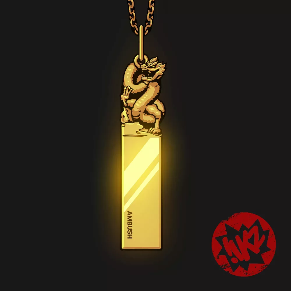 Azuki x AMBUSH Golden Dragon Pendant (Claimed) #0