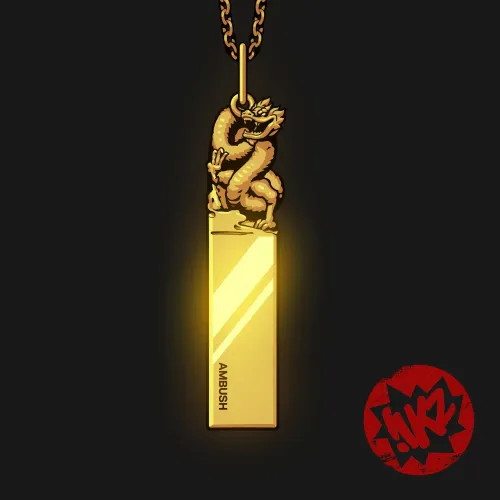 Azuki x AMBUSH Golden Dragon Pendant (Claimed) #0