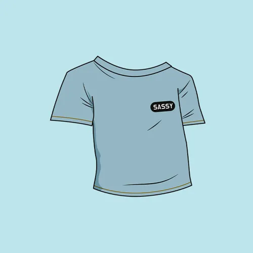 Blue Tee #11984