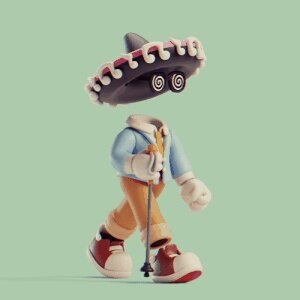 Invisible Friends 3D #945