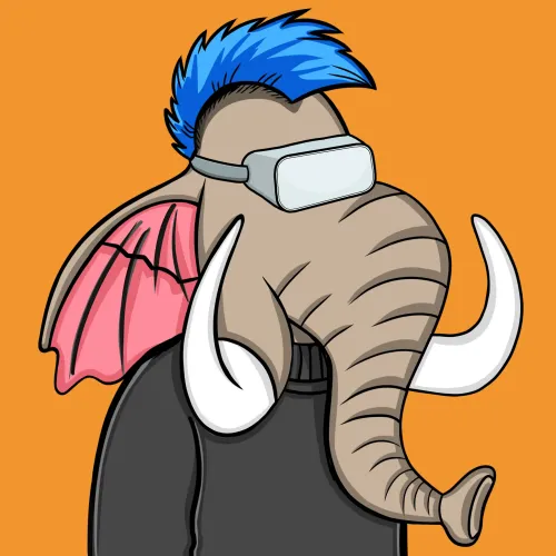Untamed Elephant  #3702