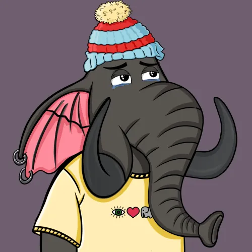 Untamed Elephant  #2380