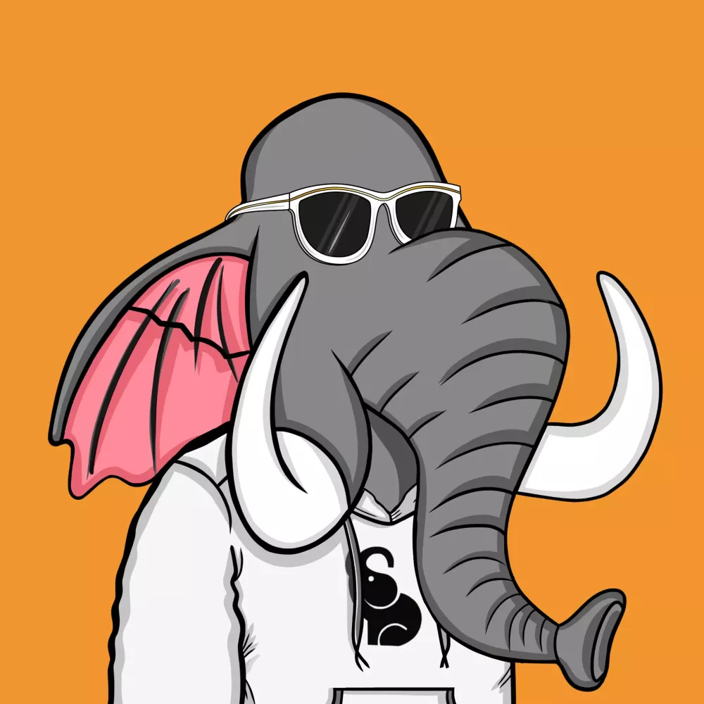 Untamed Elephant  #5646