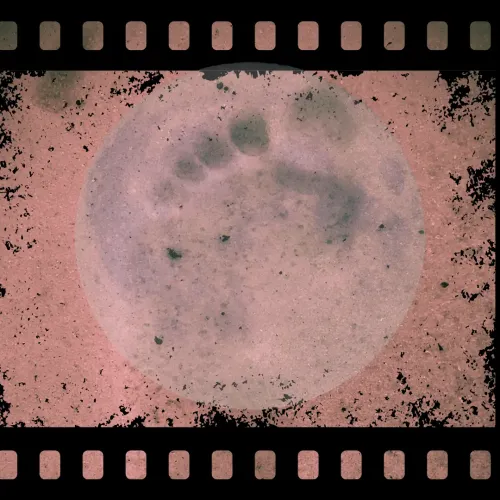 Foot print on the Moon #2