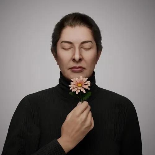 Portrait with Camomile #295