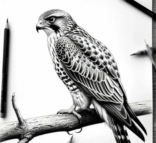 Falcon coccyx #8