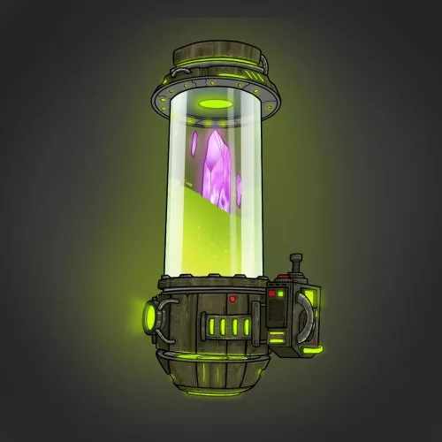 Purple Crystal #1589