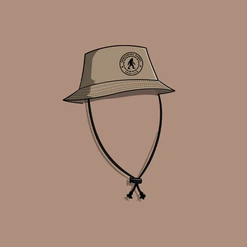 Drawstring Bucket Hat #4760