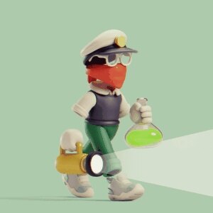 Invisible Friends 3D #1370