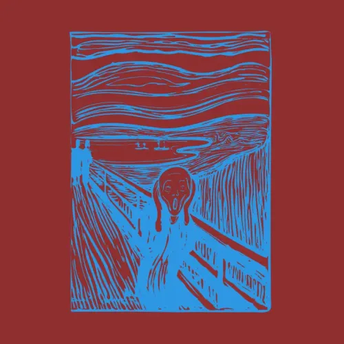 Scream Lithograph #58 (#80467234)