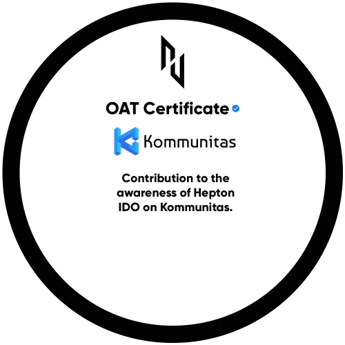 IDO Campaign of Hepton on Kommunitas #5091643