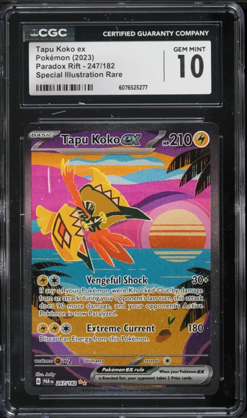 2023 #247 Tapu Koko EX CGC 10 Pa