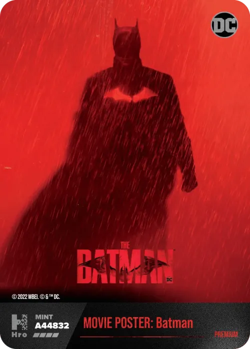 A44832 2022 The Batman Movie Poster: The Batman Batman