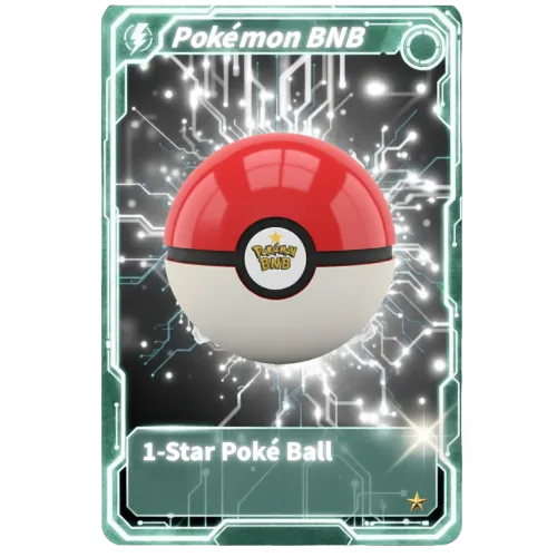 1 Star PokeBall #0872