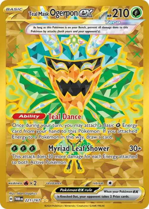 Teal Mask Ogerpon ex #18