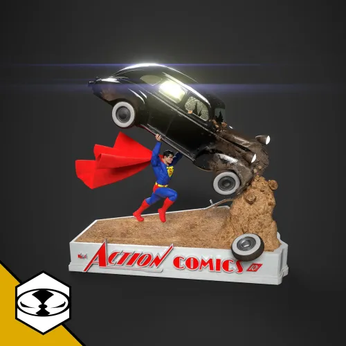 Superman Action Comic 1 - Black #54