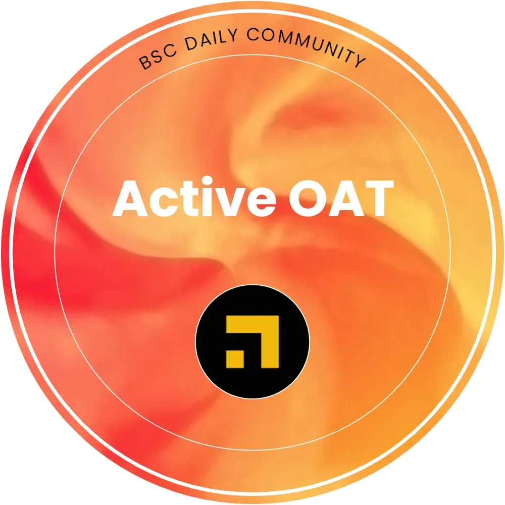 Weekly Active Member OAT of BSC Daily Chat channel #10230878