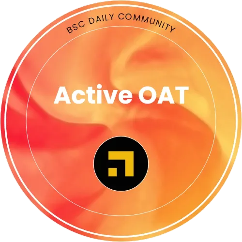Weekly Active Member OAT of BSC Daily Chat channel #10230878
