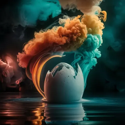 Smoking Egg #54