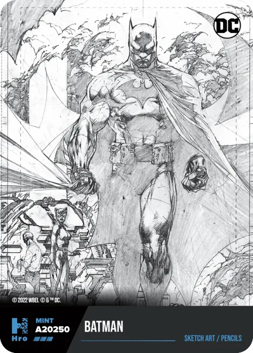 A20250 2022 Sketch Art / Pencils Batman