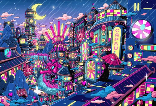 Rainy Night in Yokai City #9