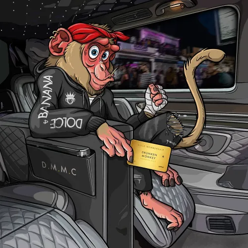 Drunken Monkey Members Club #717