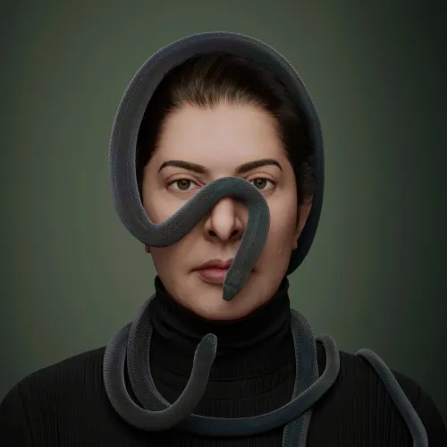 Portrait with Snakes #299
