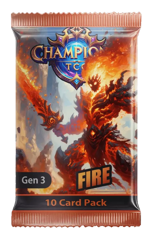 Generation 3 Fire, Mythic Card Pack