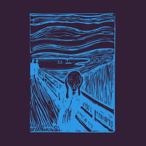 Scream Lithograph #56 (#80467150)