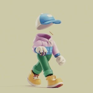 Invisible Friends 3D #4845